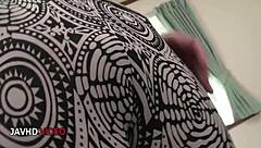 hey check out this seductive asian slurping cock sloppy until she gulps the cum pov