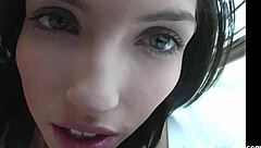 this gorgeous teen slut's telling you exactly how to jerk off to her dirty talk.