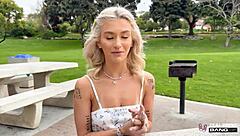 emma rosie’s shaved teen pussy gets pounded hard pov with cumshot 😈💦