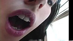 this gorgeous teen slut's telling you exactly how to jerk off to her dirty talk.