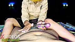 my little sis learns to stroke cock just right 😏🔥