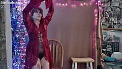 hotwife steffi dances her wet pussy pmv