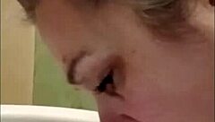 Bound French Maid Slave Endures Dildo Torment and Spanks in Public