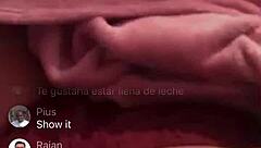 gordinha masturbates live on badoo webcam show