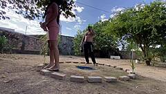 brought water to the farmhand and ended up taking his thick cock deep