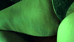 Pervy husband sneaks in to secretly film chubby Mexican milf wife