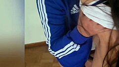 Shy mexican students fuck in classroom janitor unaware