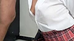 real colombian milf virgin sucks cock in amateur casting interview pov after chatting