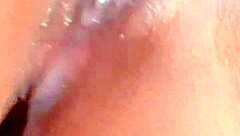 picture this latina milf in shorts jeans squirting her shaved pussy on your cock pov