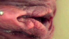 lilly points her nude pregnant toes for foot fetish fun