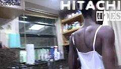 Oops, nonnude BTS blooper - Rina Arem masturbates with Hitachi in the car! 😂🚗