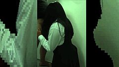 Best Friend's Long Haired Latina Student Bent Over Shaved Pussy Fuck