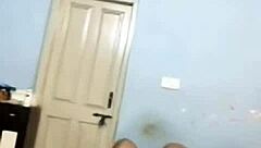 Watch this kannada babe's hot ass bounce wildly riding thick cock with loud moans!!