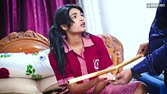 desi 18 schoolgirl virgin tight pussy stretched huge monster cock hardcore hindi audio