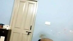 Watch this kannada babe's hot ass bounce wildly riding thick cock with loud moans!!