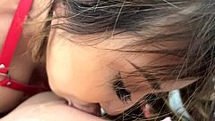 nicole doshi slurps and bounces on mick blues throbbing uncut cock