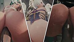 general butch slams big cocks down throats and up asses in hardcore compilation