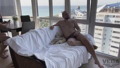 first time trying double anal backstage with monster cocks