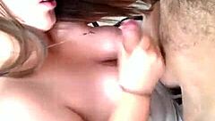 omg i'm so horny sucking this big cock and jerking hard 😩💦