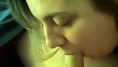 Is that your cock disappearing down her throat in POV?