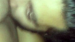 black bull eats latina gf's fat pussy lips before slamming monster cock anal deep