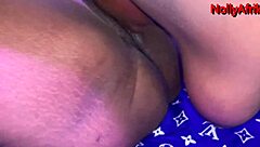 Big Black Cock Eats Juicy Ebony Pussy Then Pounds Bent Over Dripping Wet