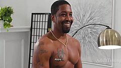 sophia locke gives isiah maxwell and gal ritchie a birthday massage treat for the husband