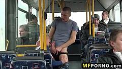 blondie lindsey olsen screams in ecstasy on public bus fuck