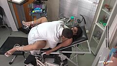 Gynecologist Rips Ass Of Shaved 18+ Slut With Creampie Squirt