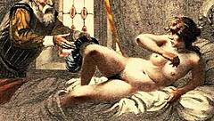 Vintage Hairy Pussy in Retro Erotic Display