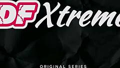 kitana montana's big tits bounce on two monster black cocks hardcore.