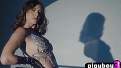 big tits teen keep chambers poses and strips showing her stunning body