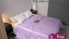 Vanesa 18 Years Old Craves Cash for Deepthroat Doggystyle with Buddy!