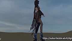 Scarlet rams monster cock deep into anna's sexy tight ass