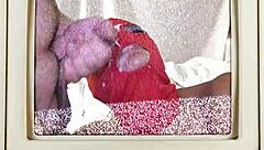 Ditria Rose's pussy filled with creampie in nurse patient roleplay