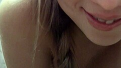 Fresh from class she strips and fingers her aching pussy to quick orgasm relief