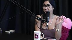 Morena Safada's Perky Tits and Wet Pussy Tease After Begging for Cock on Sheer Red