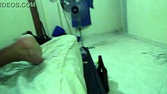 Cheating lets boy lick pussy then doggy creampie