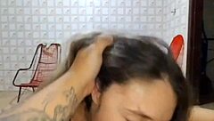 Ela implora por pau enorme enquanto marido filma tesao insano