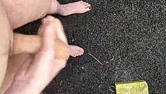 dare you to masturbate risky outdoors at midday pov?