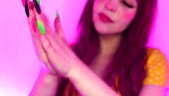 russian moona whispers asmr with big tits tease