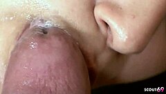 I picked this slim brazilian bitch saggy tits for rough bareback anal creampie pounding