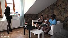 barbie esm wrecked in rough gangbang?