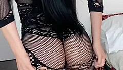 18yo latina's huge ass stuffed with monster cock in pov anal casting