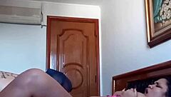 Can this bbw ebony with huge tits handle that monster cock creampie from her interracial lover suzy furacão?