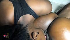 ever seen two dripping wet ebony babes rip clothes and squirt all over each other's pussies in a hotel?