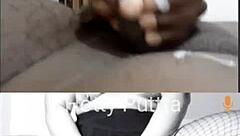 watch this hot latina milf's shaved pussy take massive cum tribute