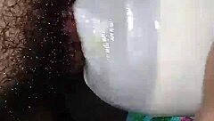 Amateur arab moroccan slut takes dirty homemade monster cock pussy pounding