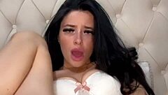 i'm the horny american teen exchange student squirting solo on webcam