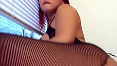 Redhead Katja Kassin Boasts Huge Ass Monster Cock Deepthroat and Facial Cumshot